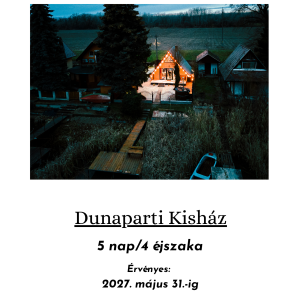 Ajándékutalvány – 5nap/4 éjszaka/2 fő
